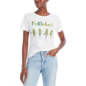 UNFORTUNATE PORTRAIT pickleball women's white shirt in white extra small XS